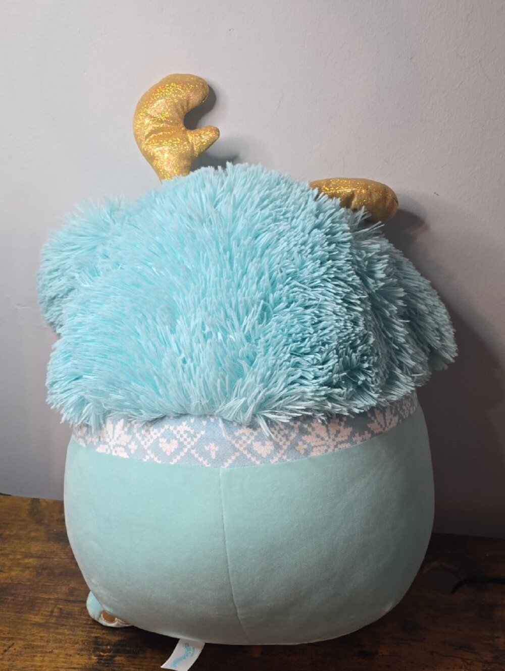 NWT Squishmallows 16" Joelle the Bigfoot Holiday Edition Plush - Picture 2 of 5